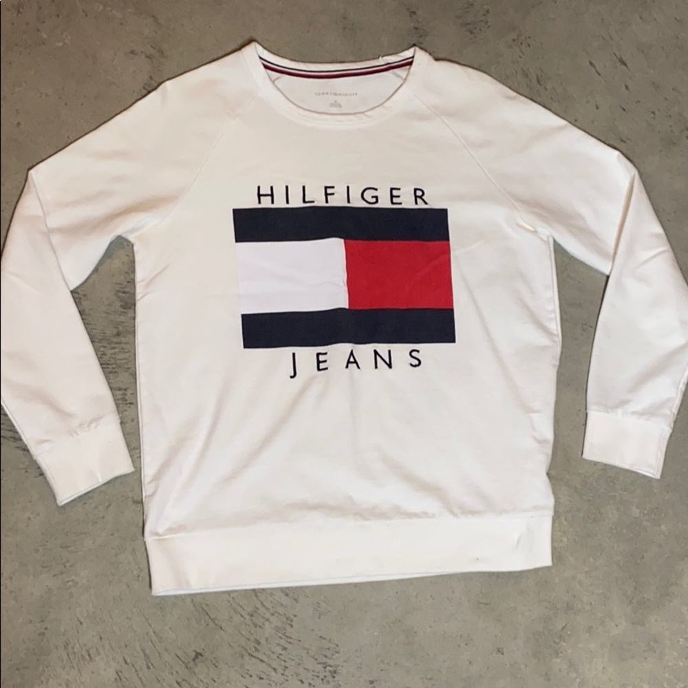 Tommy Hilfiger logo long sleeve shirt